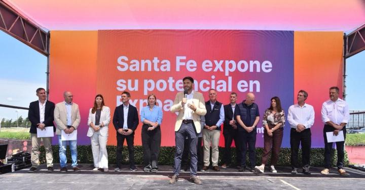 Pullaro en Expoagro: “Somos la capital del interior productivo”