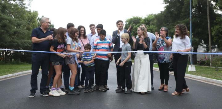 Pullaro inauguró una obra clave de 357 millones de pesos