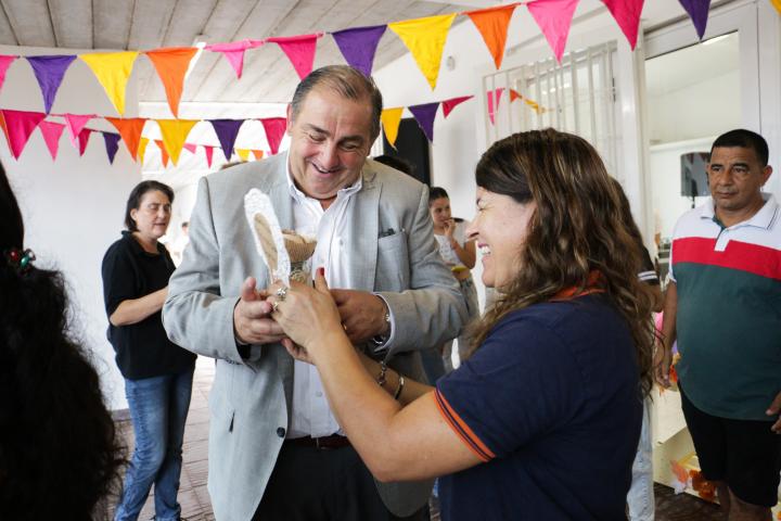 Alto Verde feliz: inauguran el nuevo edificio del jardín de infantes