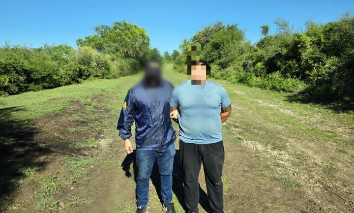 La detención fue este sábado, en un camino rural de Entre RÃos.