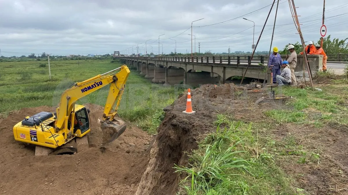 Nación ordenó suspender la obra del nuevo puente Santa Fe-Santo Tomé