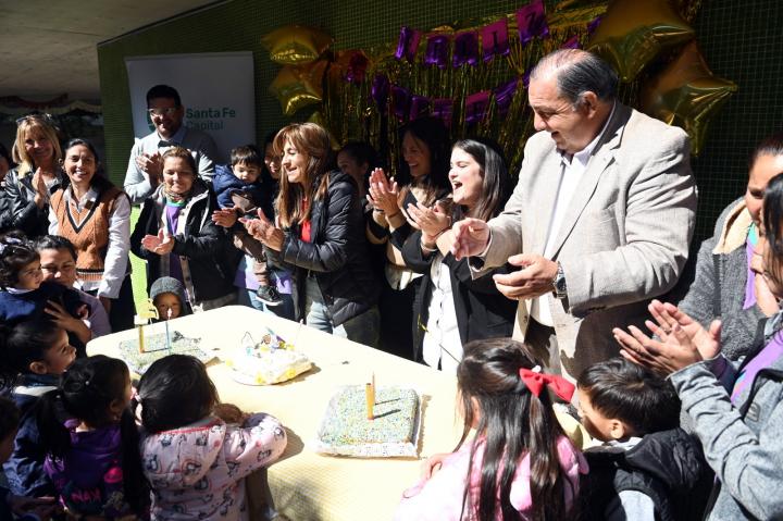 Poletti festejó los 40 años del Jardín Municipal de La Guardia