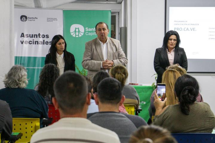 Vecinalistas comprometidos: un centenar de personas en capacitación