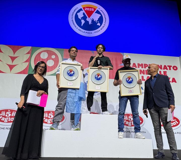 Argentina subcampeón mundial de la pizza en Italia