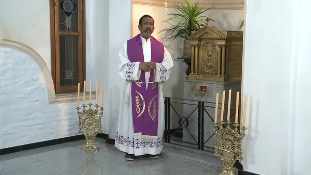 El padre Ignacio recordó: “Nunca es tarde para perdonar”