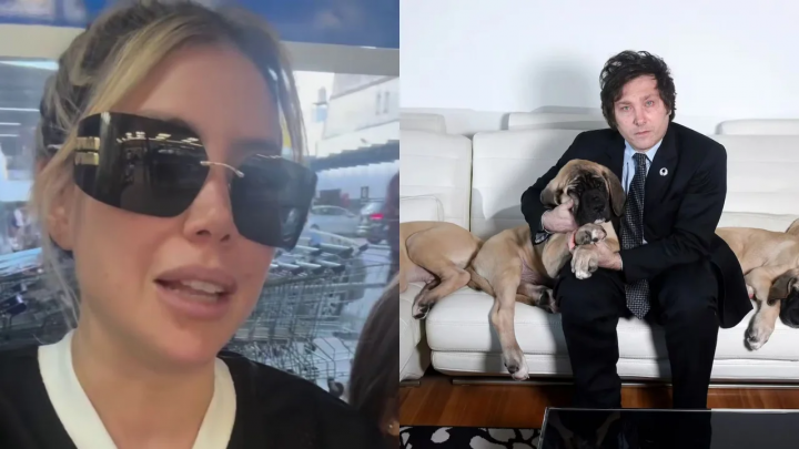Wanda Nara le pidió a Milei que “los perritos puedan entrar a los súper”