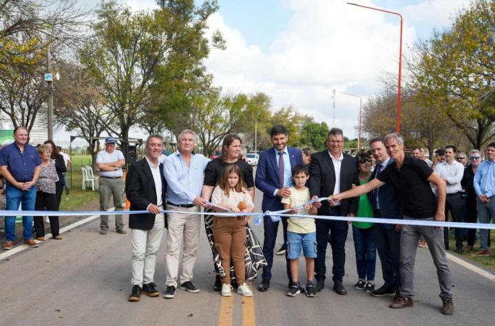 Pullaro inauguró 46 km de rutas pavimentadas por Santa Fe