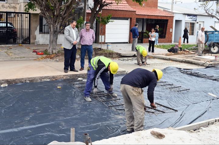Poletti: “Estamos bacheando los lugares más críticos de la ciudad”