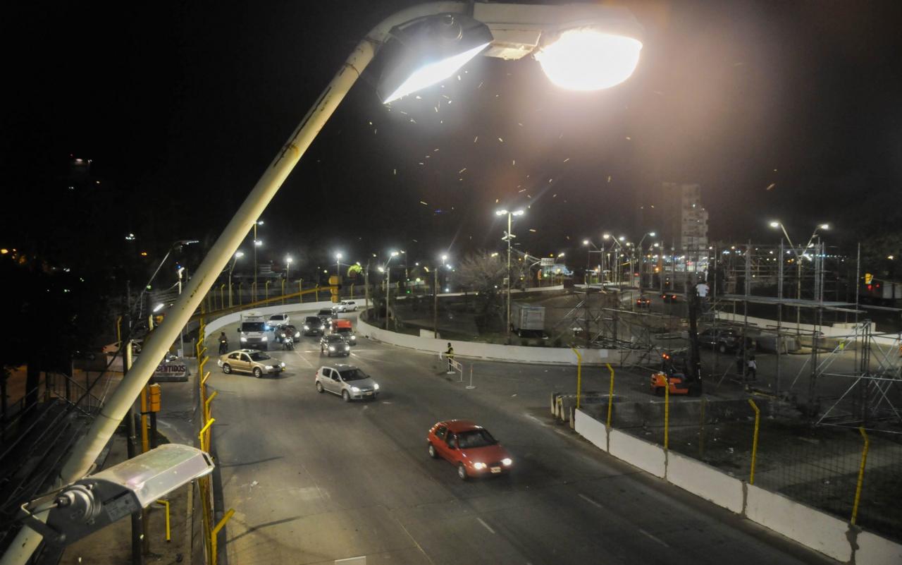 El callejero de Santa Fe probó sus luces