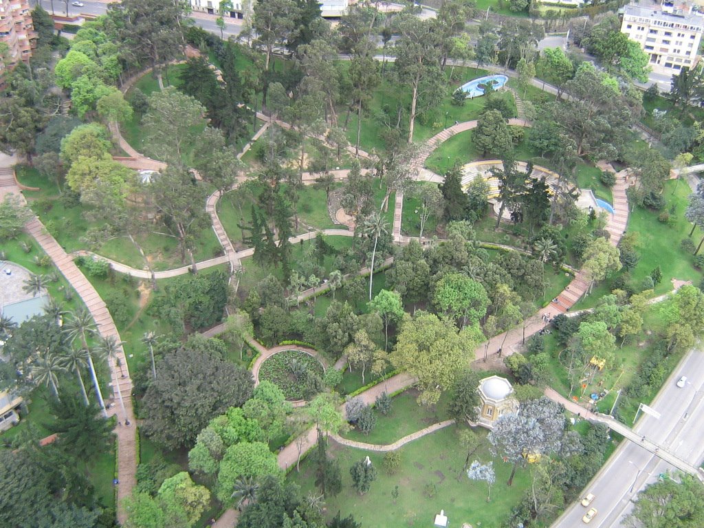 Vista aérea de este pulmón verde de 120 hectáreas