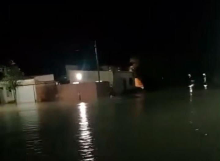 Vera bajo el agua: más de 400 mm de lluvia en seis horas