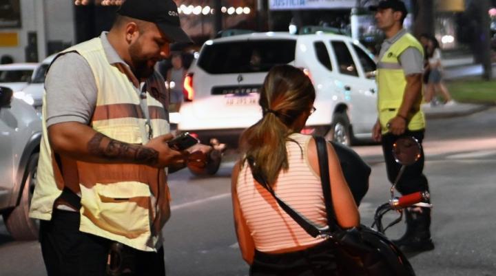 Retuvieron 14 vehículos por alcoholemia positiva