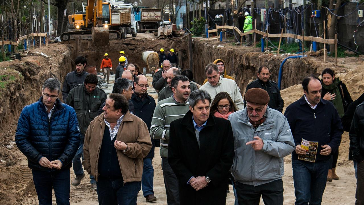 Una obra pluvial beneficiará a 70 mil santafesinos