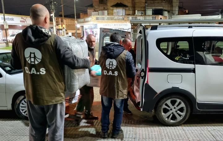 La Municipalidad asiste a la gente en situación de calle 