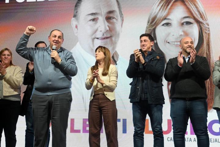 Poletti valoró el triunfo de su candidata, la periodista María Luengo