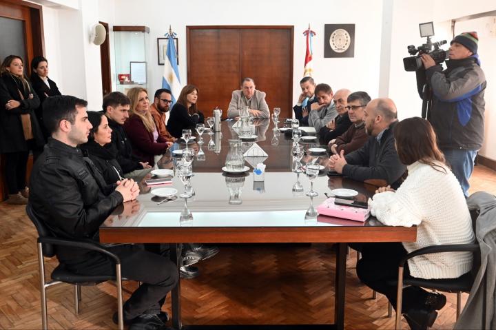 Poletti recibió a los concejales electos de Santa Fe