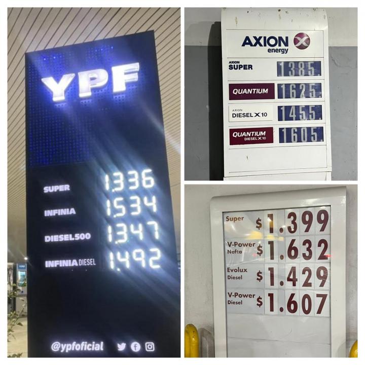 Aumentó YPF la nafta en Santa Fe: un 3,5%