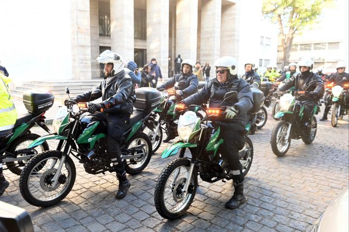 Compran motos para prevención y control en las calles de Santa Fe