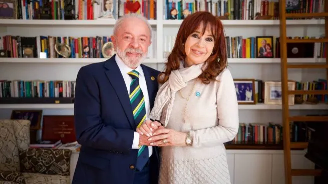 Lula da Silva visitó a Cristina Kirchner