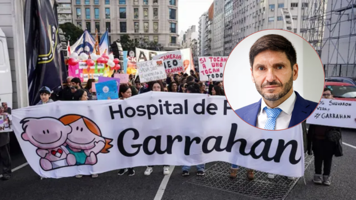 Médicos del Garrahan le pidieron apoyo a Pullaro