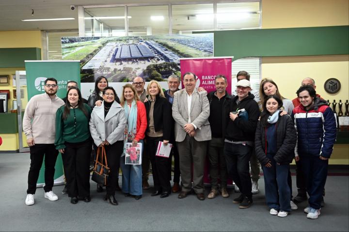 Afianzan vínculos con el Banco de Alimentos y el Mercado de Abasto 