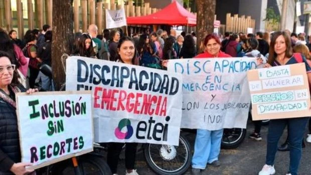 La Justicia invalidó el veto de Milei a la ley en discapacidad