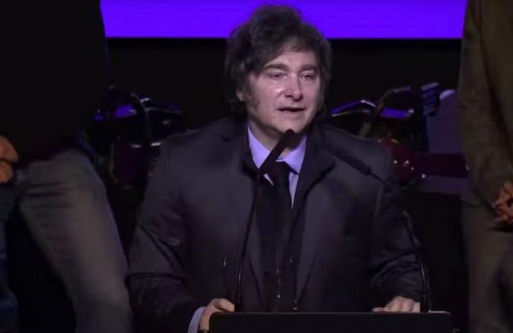 Milei: “Están molestos porque les estamos afanando los choreos”