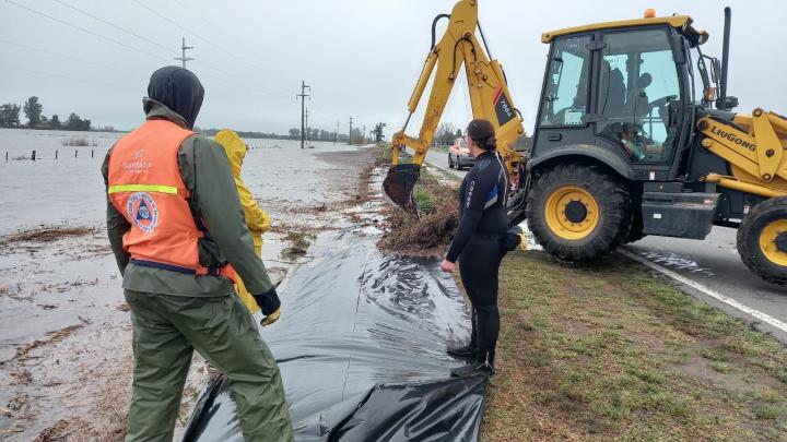 Santa Fe bajo lluvia: hay cortes totales y parciales en rutas 