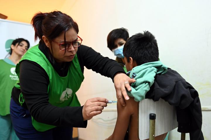 Inédita campaña de vacunación en las escuelas de Santa Fe