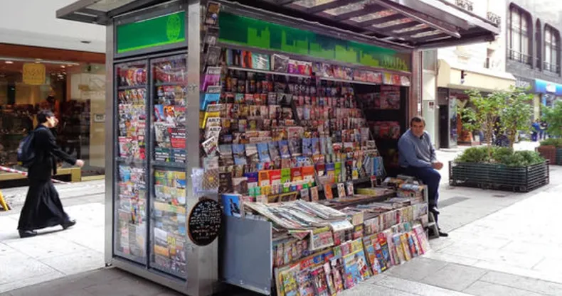 Los puestos de diarios prestarán servicios de correo