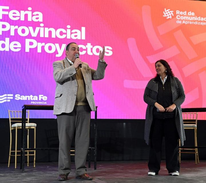 Poletti destacó la Feria Provincial de Proyectos