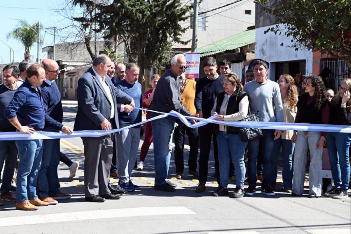 Poletti inauguró una obra del Acuerdo Capital