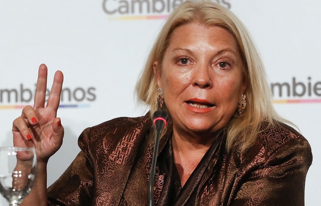 Elisa Carrió festejó la derrota de Milei en Buenos Aires