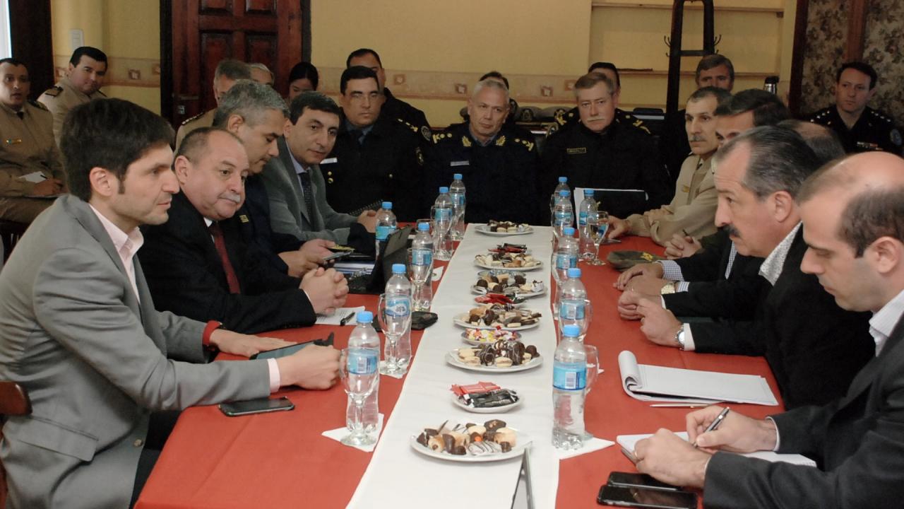 Fuerzas provinciales y federales coordinan acciones contra el delito