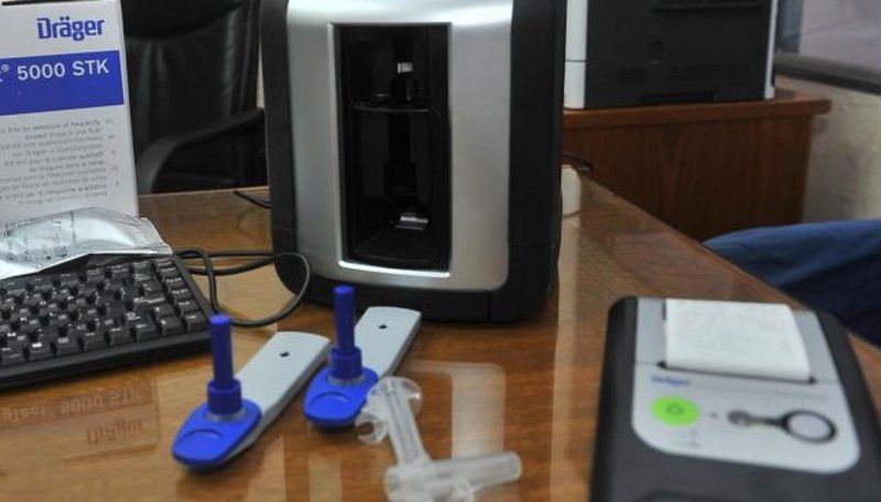 El “drogómetro” debutó en Córdoba