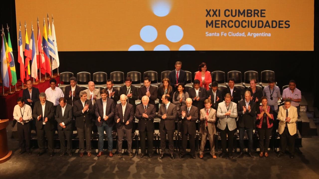 Lifschitz abrió la Cumbre de Mercociudades