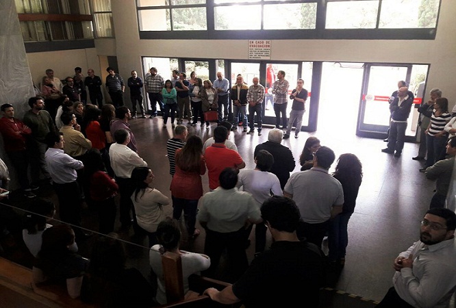 Paro de 48 horas en Informática del API