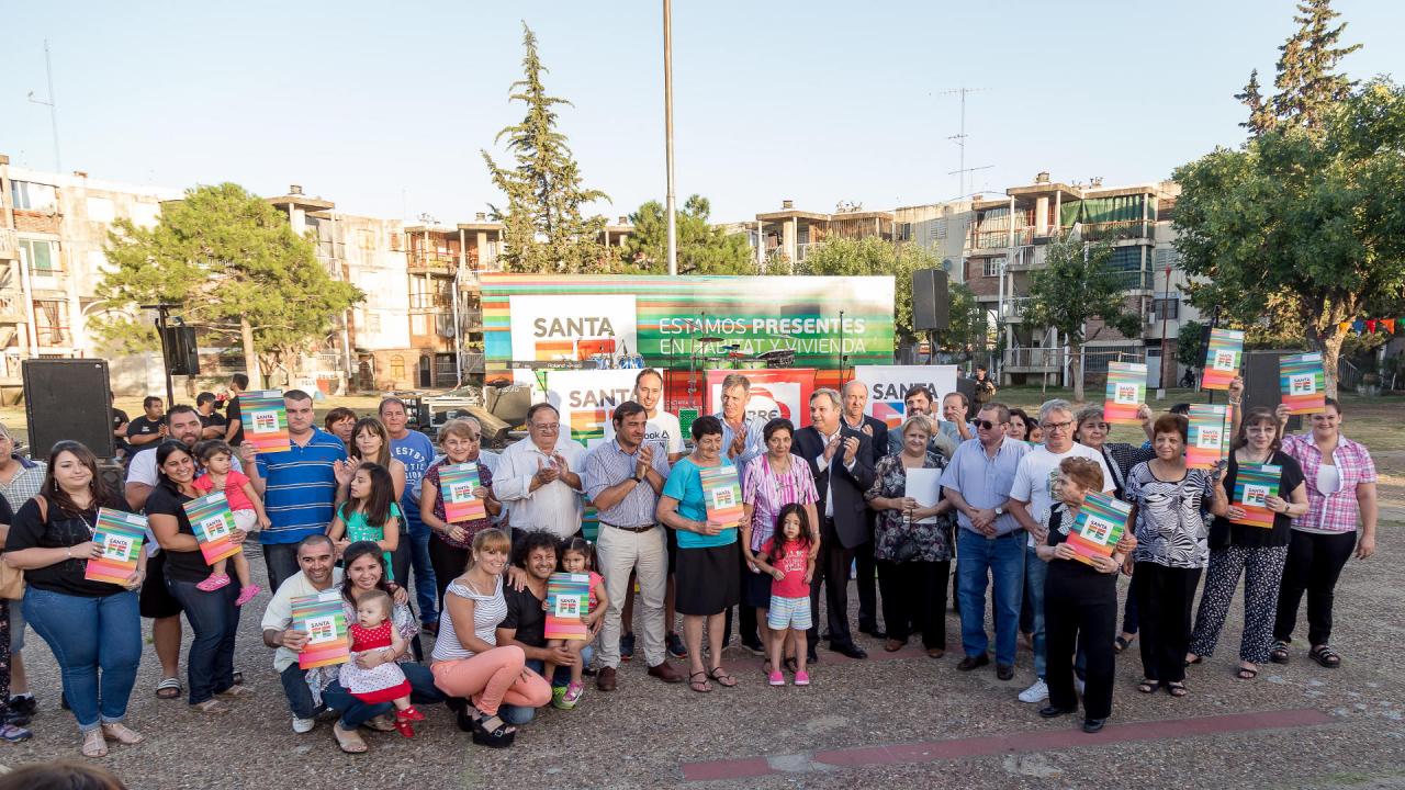 Santa Fe: el Plan Abre llegó con obras al Barrio Centenario