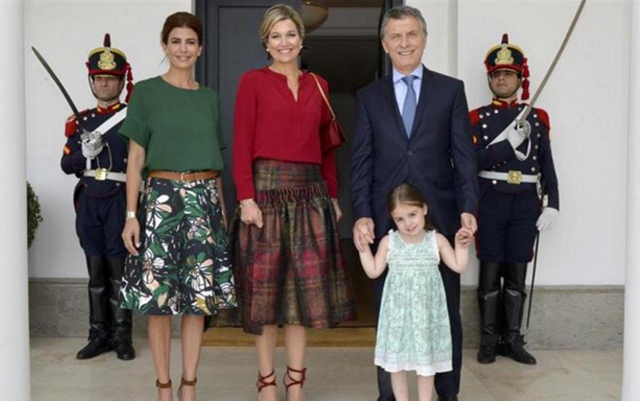 Macri visitó a la reina Máxima en una estancia del sur
