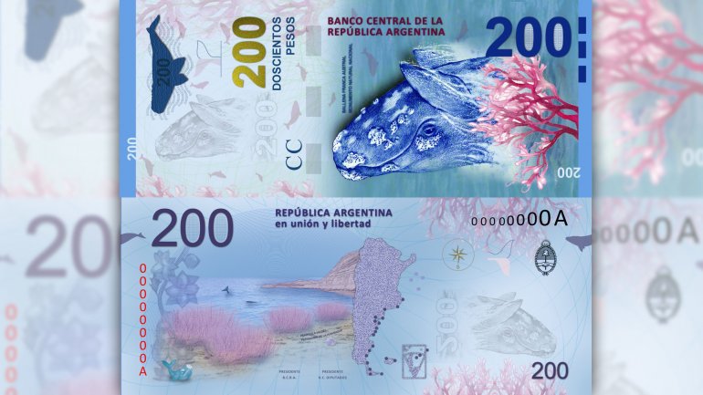 El nuevo billete de 200 pesos