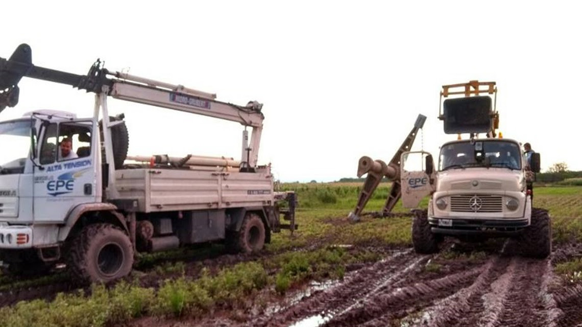 La EPE acelera la restitución del servicio en la provincia