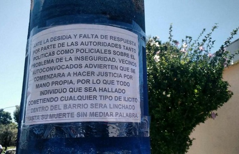 En Córdoba llaman a linchar ladrones