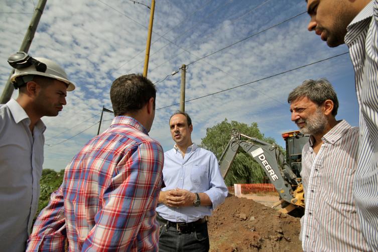 Arrancó la obra hídrica más importante de Santa Fe