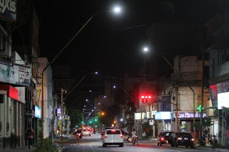 Santa Fe: invierten 6,5 millones para mejorar la red de alumbrado público
