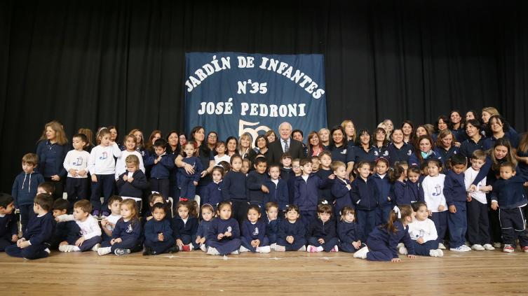 Celebraron el cincuentenario del Jardín “José Pedroni” 