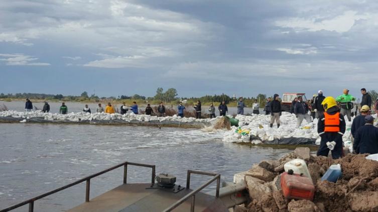 Asistencia integral de la provincia en Melincué