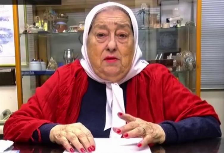 Hebe dice que es “un honor” estar procesada 