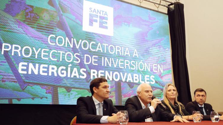 Lanzaron convocatoria a proyectos de energías renovables 