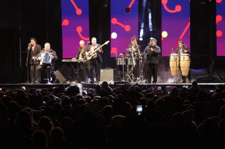 Los Palmeras y Sergio Torres en Tecnópolis Federal 