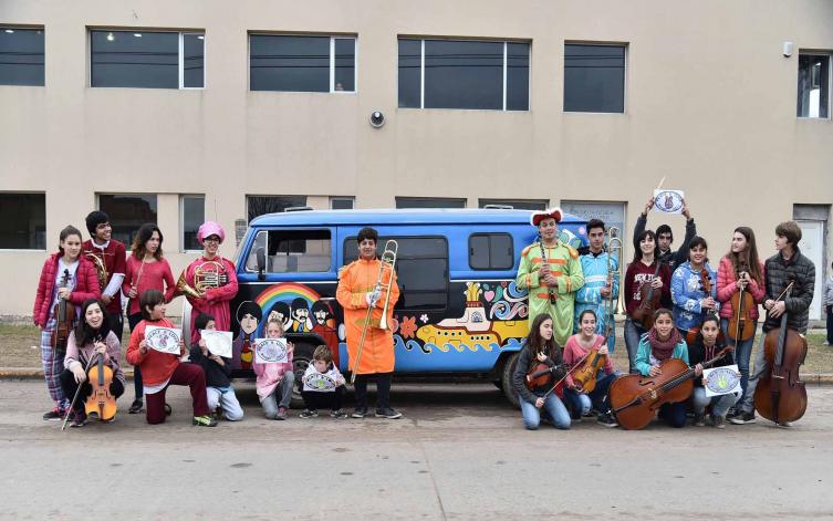 Una orquesta argentina en el cumple de Ringo Starr